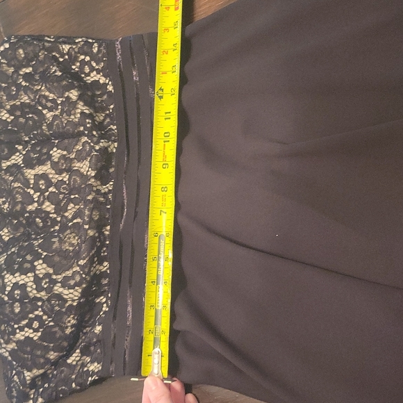 Black Formal Lace Mini Dress - Picture 6 of 17